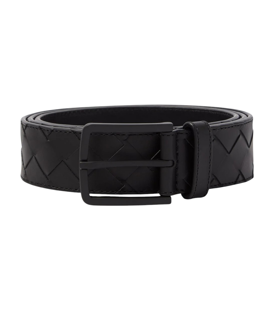 Bottega Veneta Intrecciato Leather Belt