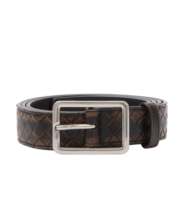 Bottega Veneta Intrecciato – cintura in pelle