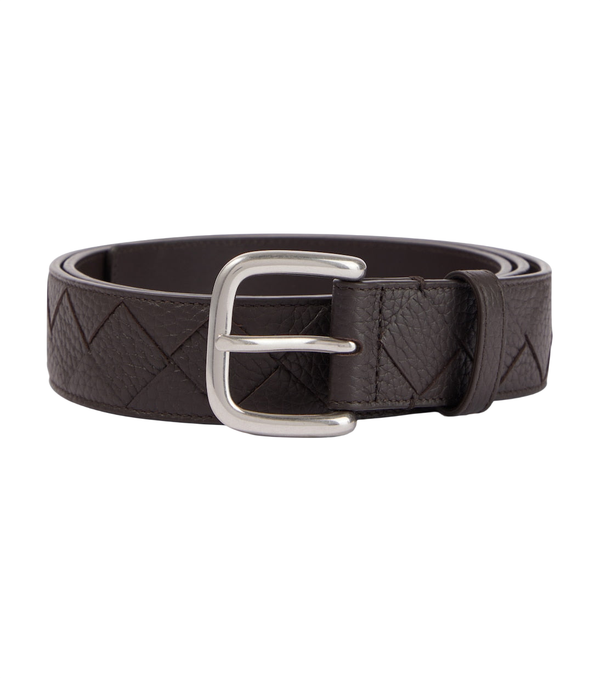 Bottega Veneta Intrecciato – cintura in pelle