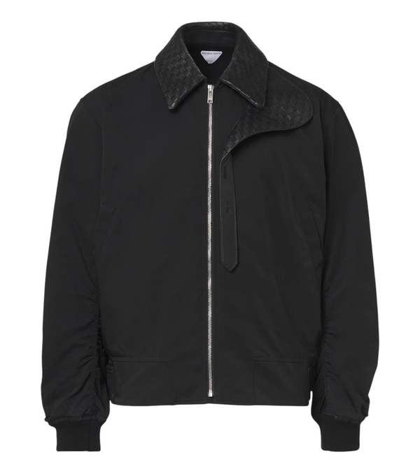 Bottega Veneta Intrecciato twill blouson jacket