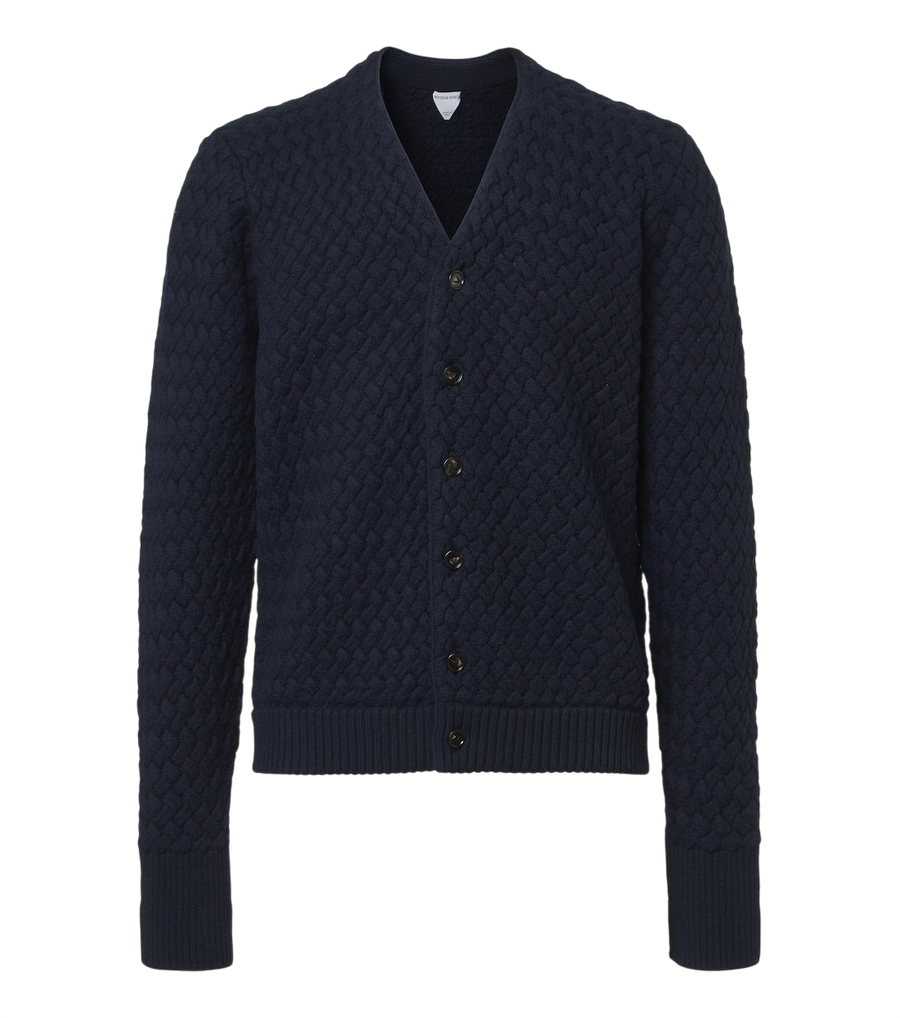 Bottega Veneta Intrecciato wool cardigan