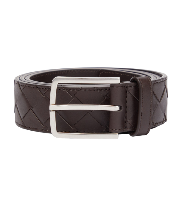 Ceinture en cuir Intreccio Bottega Veneta