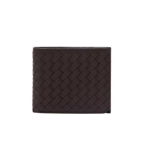Bottega Veneta Intreccio leather bifold wallet