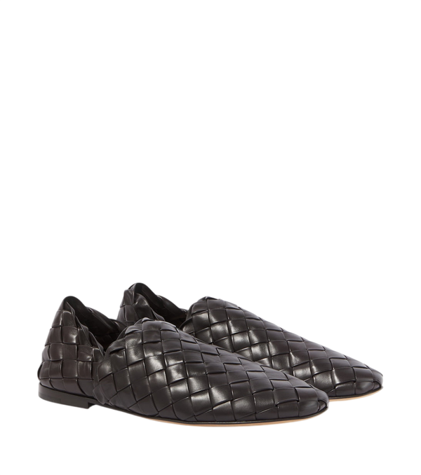 Bottega Veneta Intreccio leather slippers