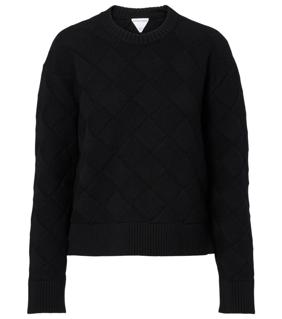 Bottega Veneta Intreccio wool-blend sweater