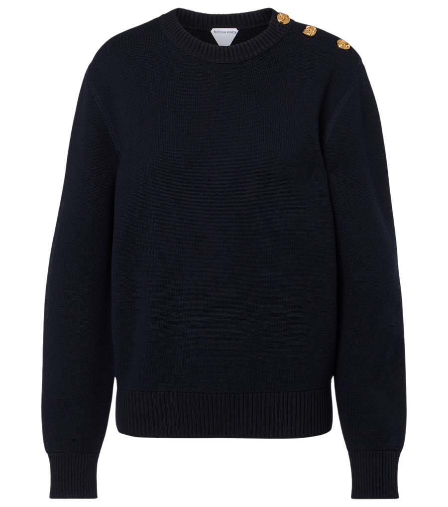 Bottega Veneta Knot wool and cotton-blend sweater