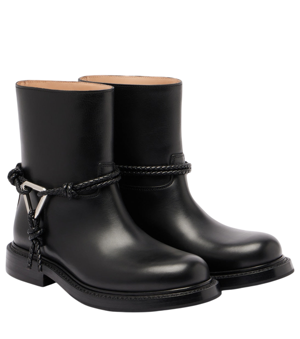 Bottega Veneta Leather ankle boots