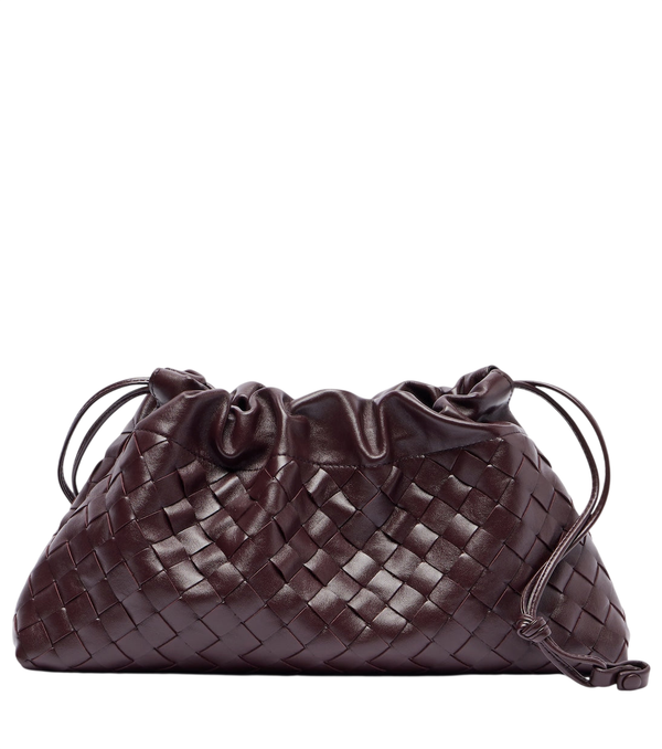 Bolsa pequeña Bottega Veneta Notte de piel trenzada