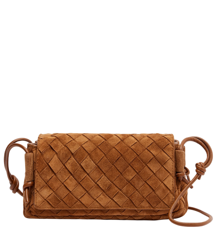Bottega Veneta Notturno Intrecciato suede crossbody bag [white-bg-v2:b8e6f73d-02f2-4226-b916-1e1a027e6035]