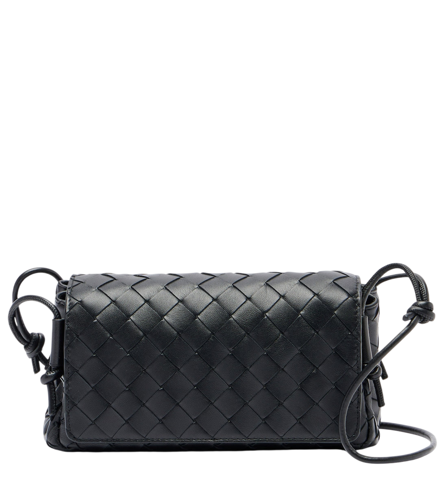 Bottega Veneta Notturno leather crossbody bag