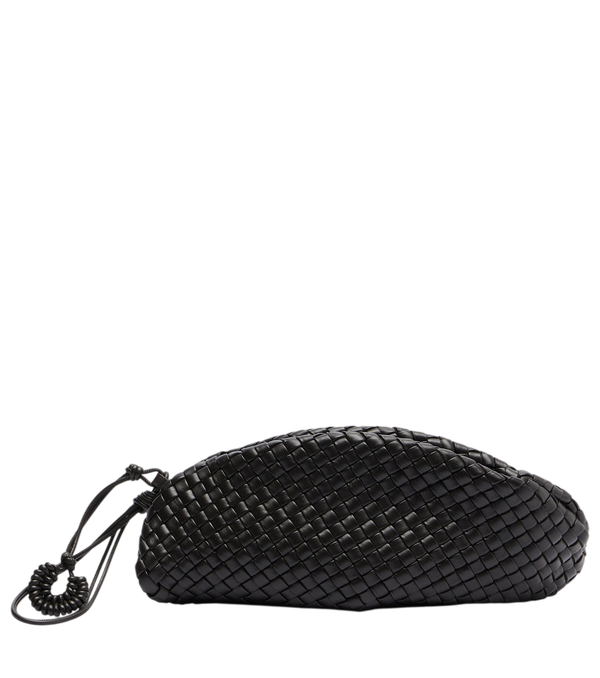 Clutch pequeño Onda de piel Intreccio de Bottega Veneta