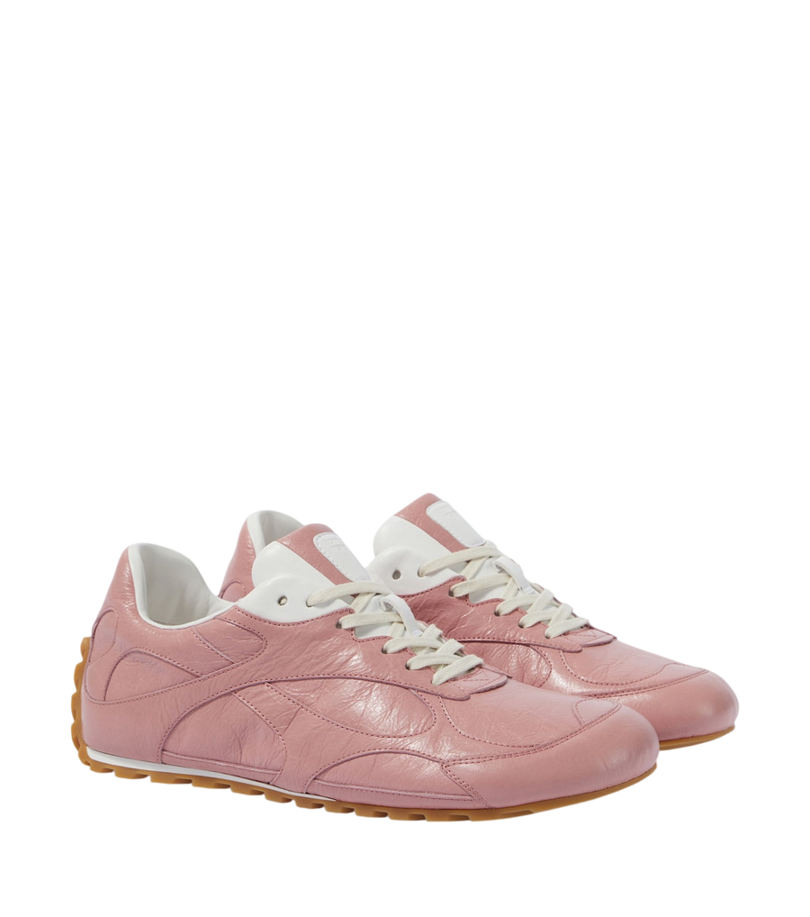 Bottega Veneta Orbit Flash leather sneakers