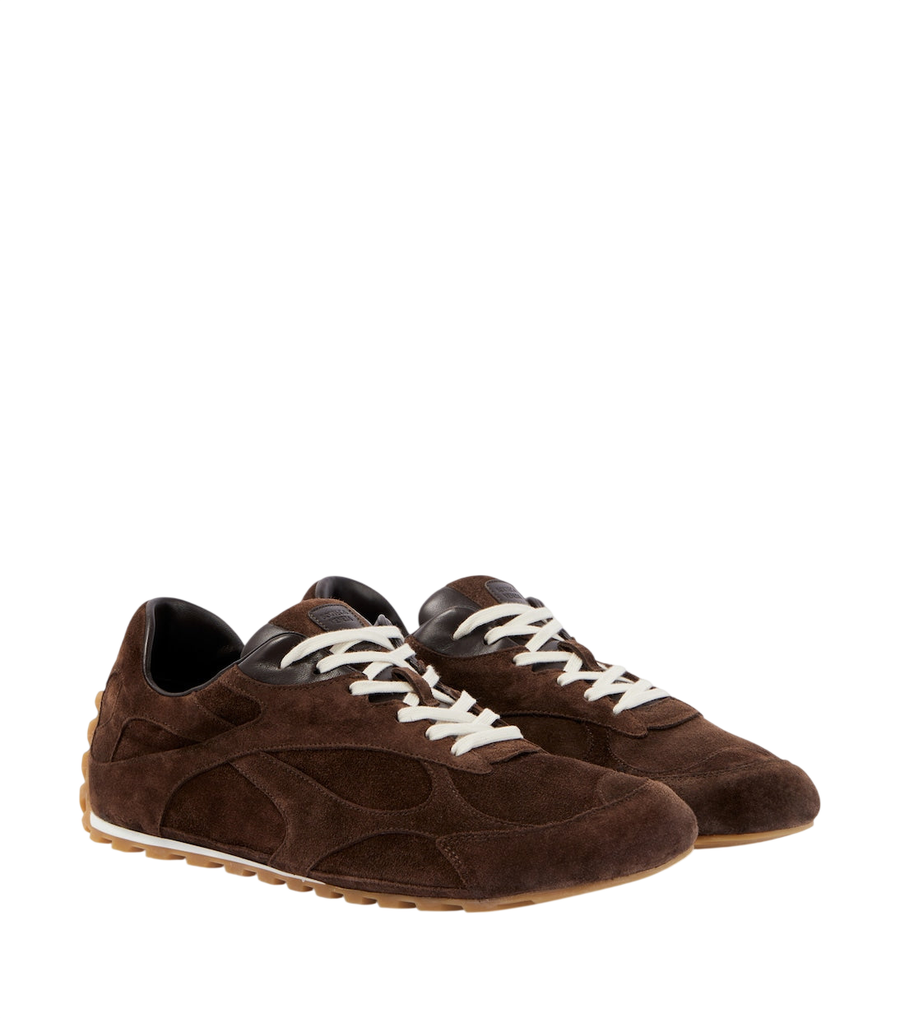 Bottega Veneta Orbit Flash suede sneakers