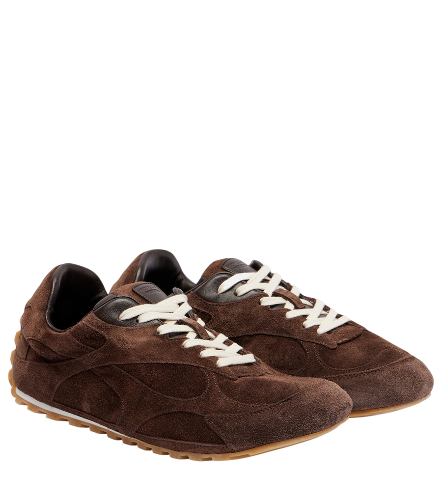 Bottega Veneta Orbit Flash suede sneakers
