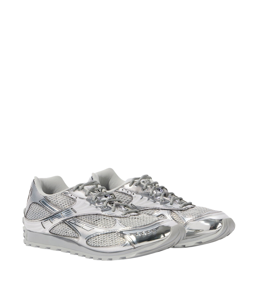 Bottega Veneta Orbit metallic-effect sneakers