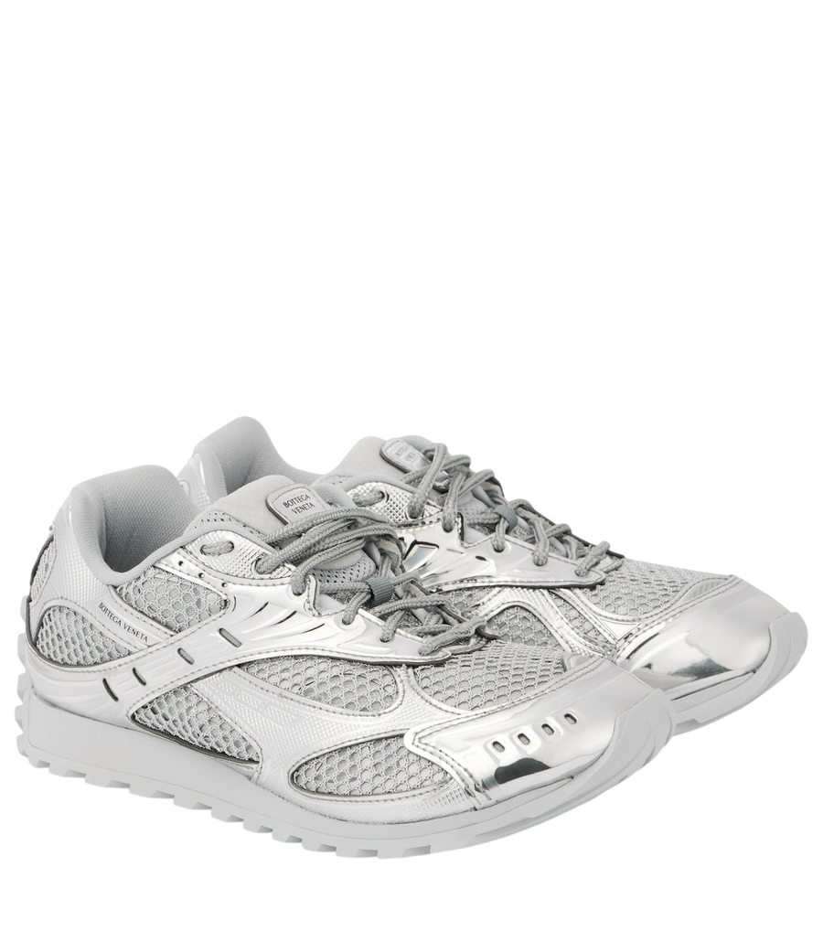 Bottega Veneta Orbit metallic sneakers