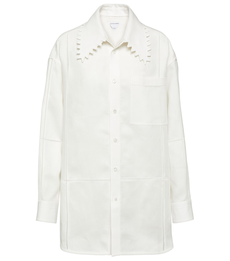 Chemise oversize en lin Bottega Veneta