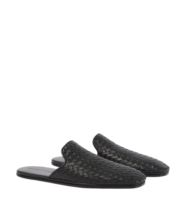 Bottega Veneta Palazzo Intrecciato – mules in pelle