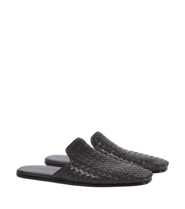 Bottega Veneta Palazzo Intrecciato – mules in pelle