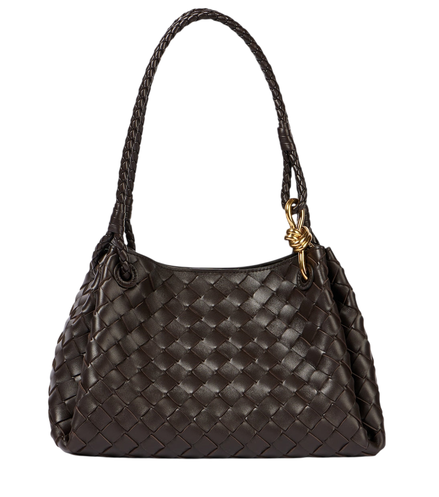 Bottega Veneta Parachute Medium Intrecciato leather tote bag