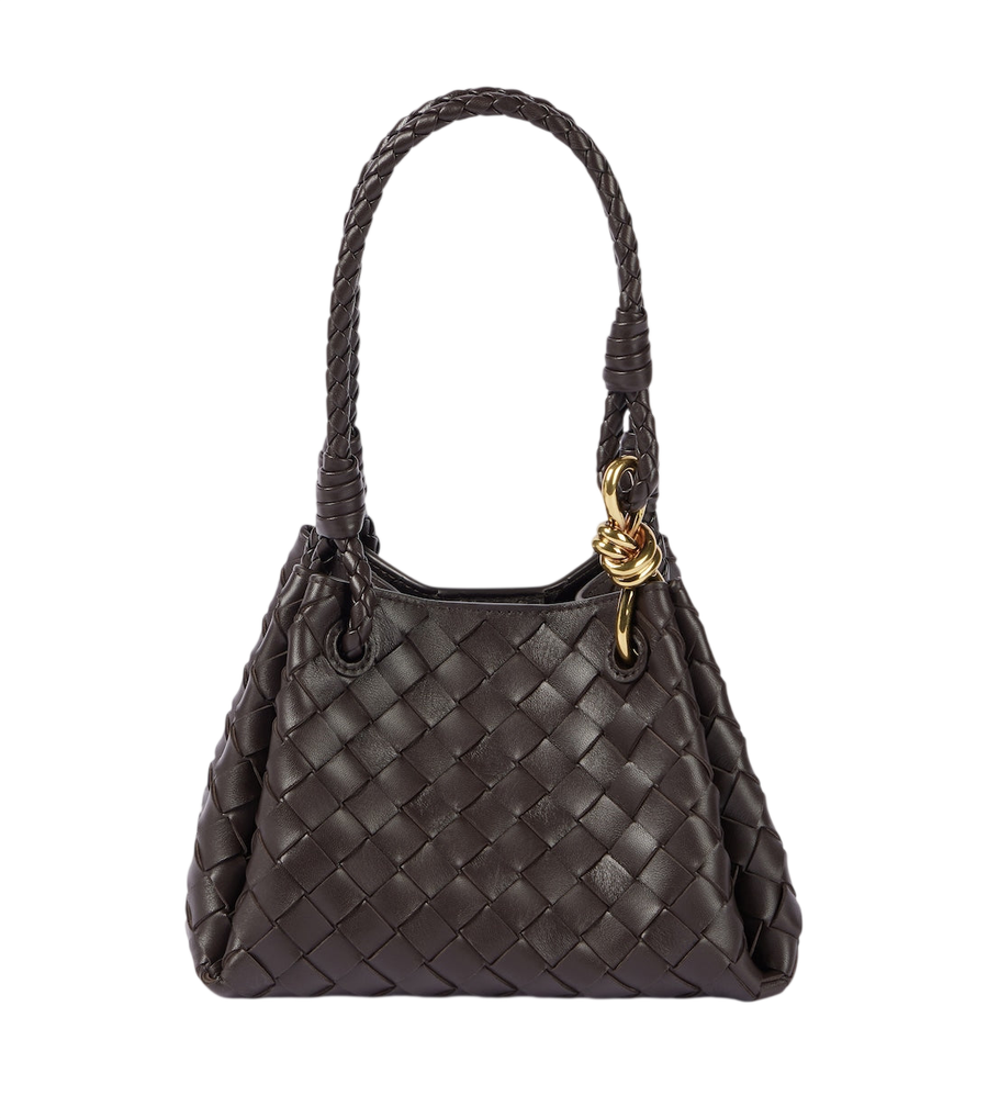 Bottega Veneta Parachute Small Intrecciato leather shoulder bag