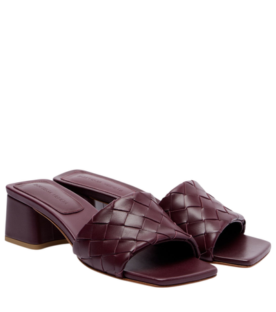 Bottega Veneta Parco 45 Intrecciato leather mules [white-bg-v2:8dad882c-e287-46c2-b9b8-ac8ea61011ee]