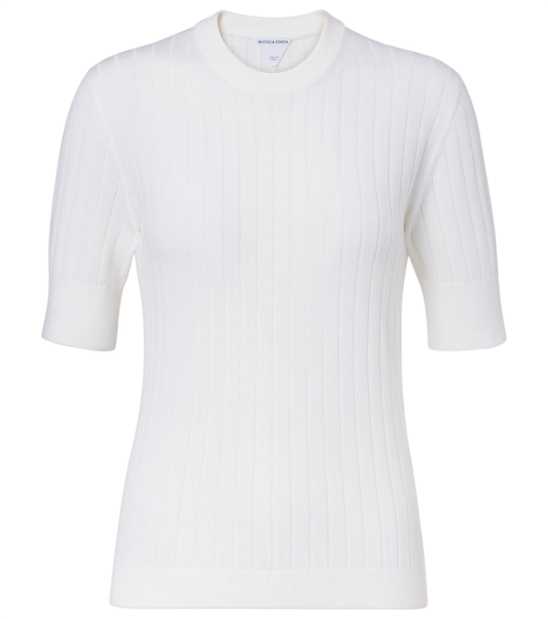 Bottega Veneta Ribbed-knit top