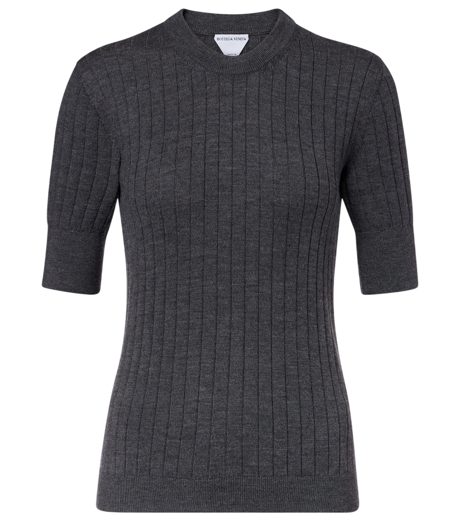Bottega Veneta Ribbed-knit top