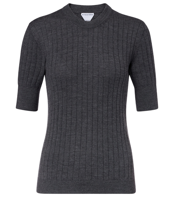 Bottega Veneta Ribbed-knit top