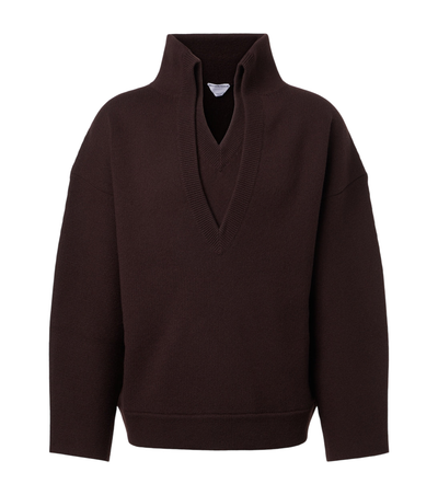 Bottega Veneta Ribbed-knit wool sweater [white-bg-v2:2588c47f-89d7-4c8e-ab22-acaf8ee2852c]