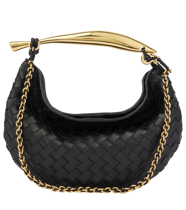 Bottega Veneta Sardine Chain Intrecciato leather shoulder bag