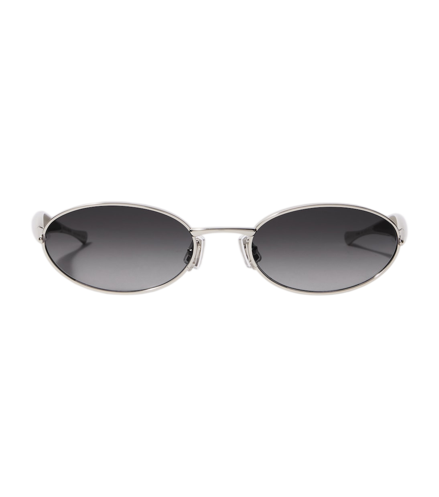 Bottega Veneta Sardine oval sunglasses