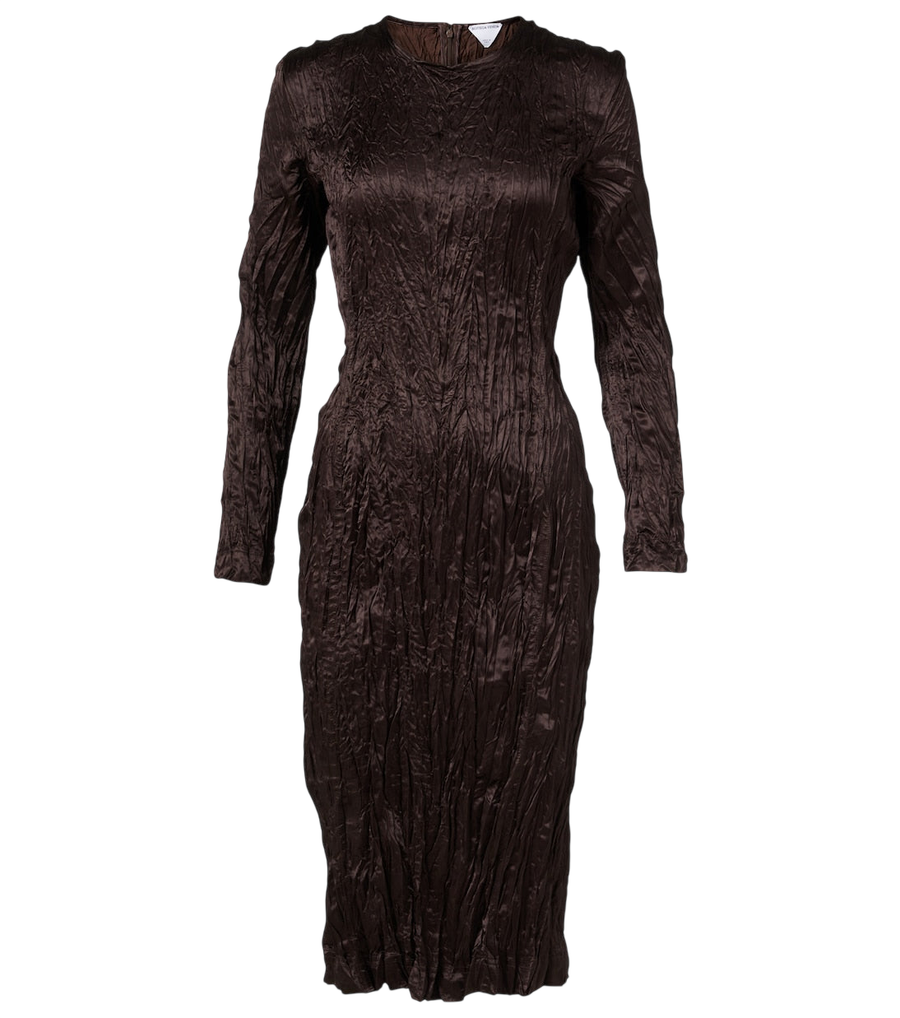 Bottega Veneta Satin midi dress