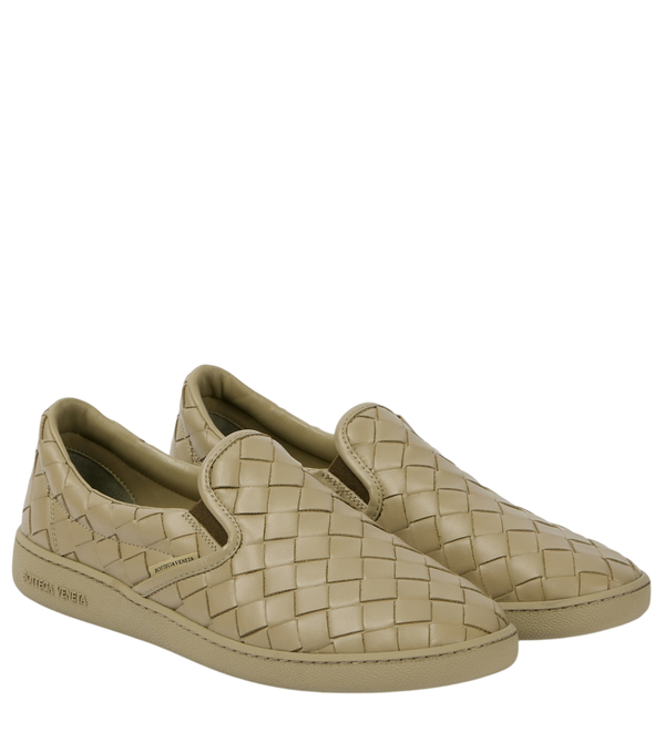 Bottega Veneta Sawyer leather slip-on sneakers