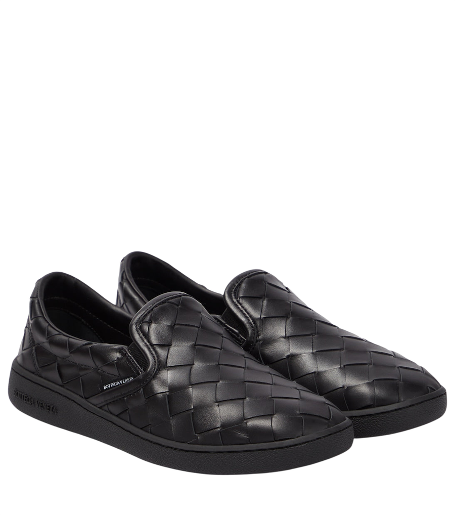 Baskets à enfiler en cuir Sawyer de Bottega Veneta