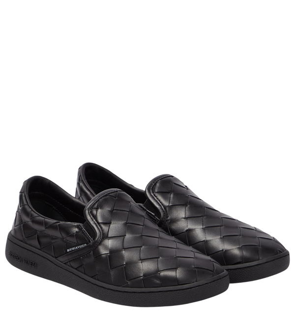 Bottega Veneta Sawyer leather slip-on sneakers