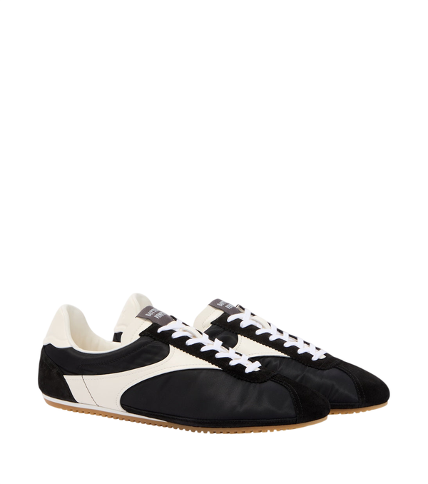 Bottega Veneta Shot suede-trimmed sneakers