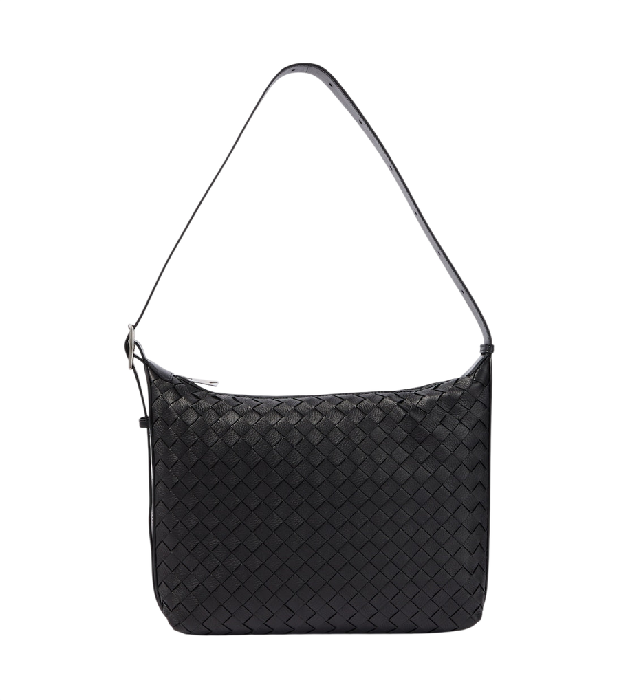 Bottega Veneta Traveler Small Intreccio leather shoulder bag
