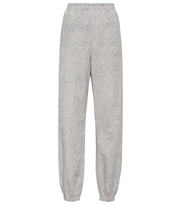 Bottega Veneta Trompe l'œil leather sweatpants