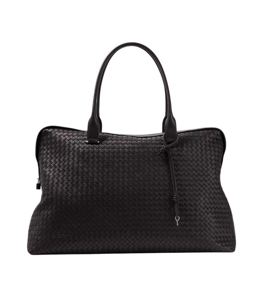 Bottega Veneta Vaporetto Intrecciato Large leather duffel bag