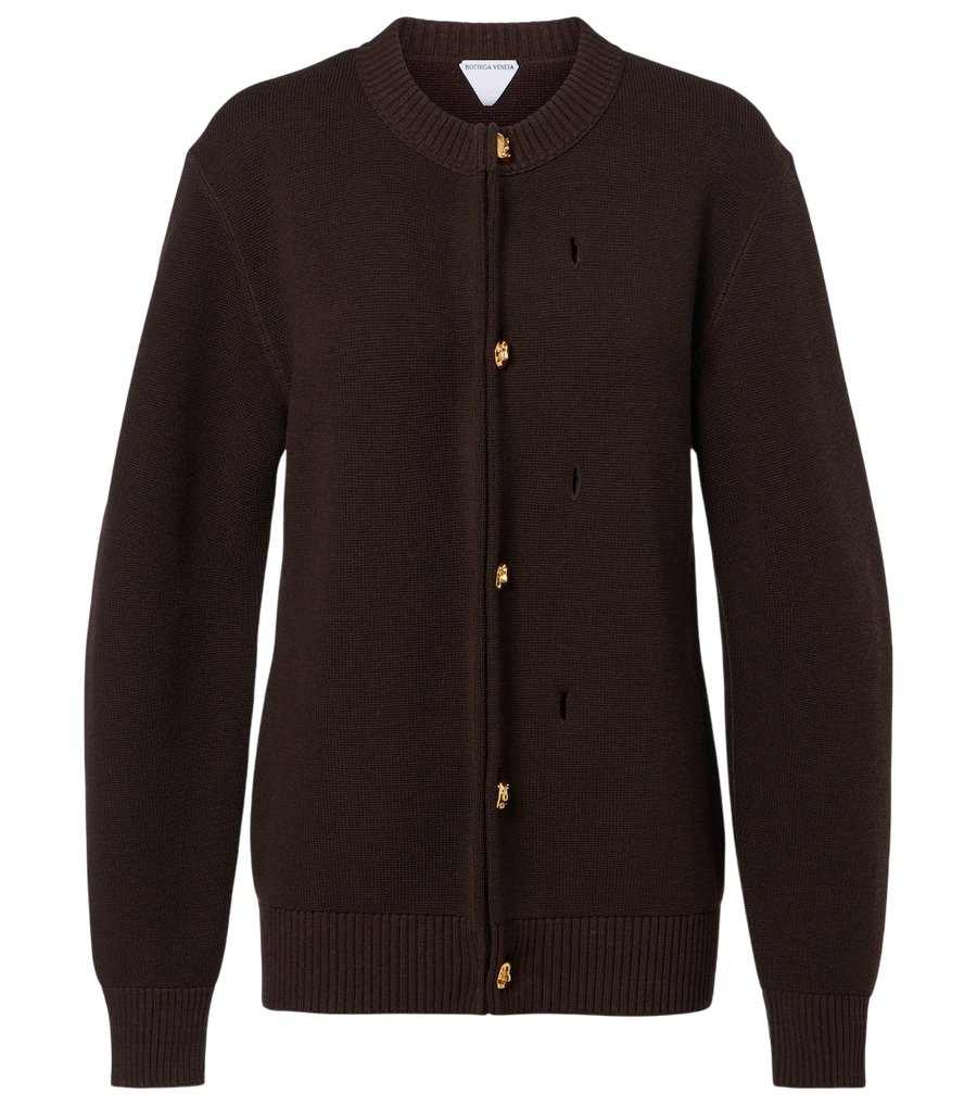 Bottega Veneta Wool and cotton cardigan