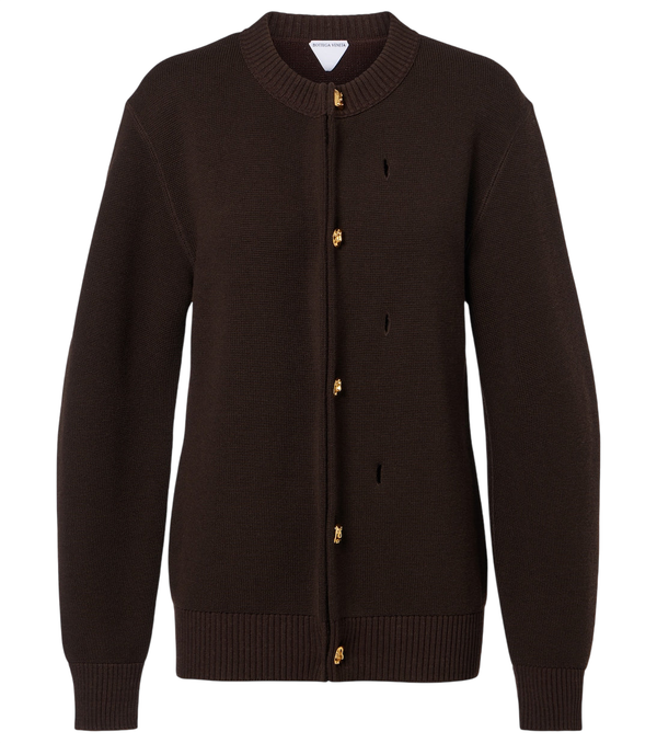 Bottega Veneta Wool and cotton cardigan