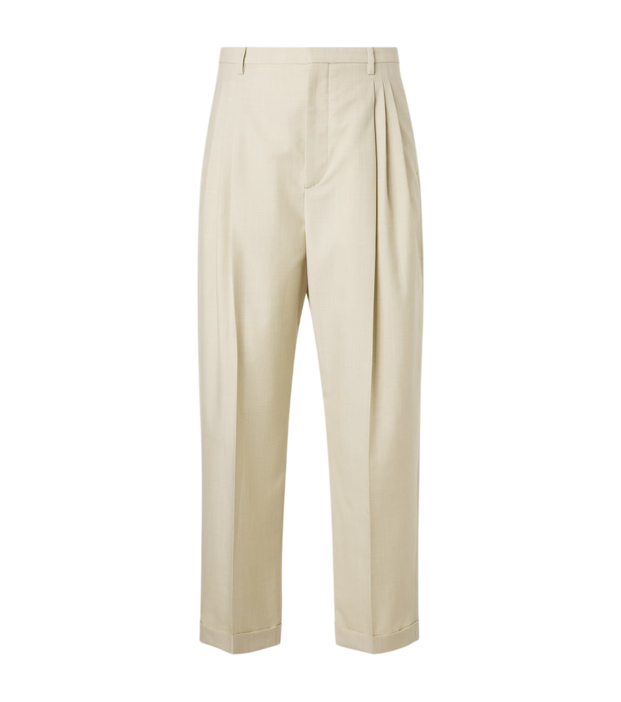 Bottega Veneta Wool and cotton gabardine suit pants