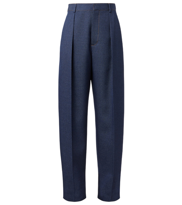 Bottega Veneta Wool drill tapered pants