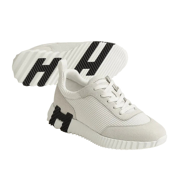 Hermès White Bouncing sneaker
