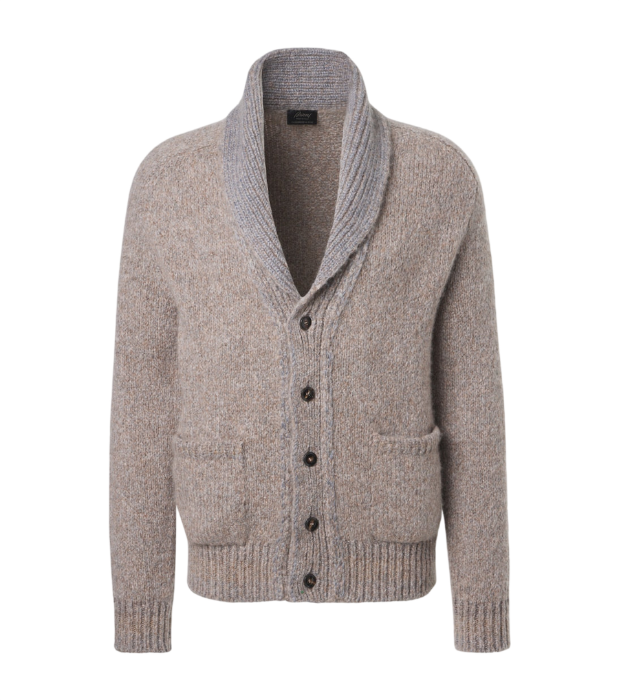 Brioni Cashmere and silk cardigan
