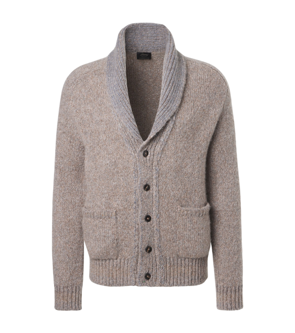 Brioni Cashmere and silk cardigan