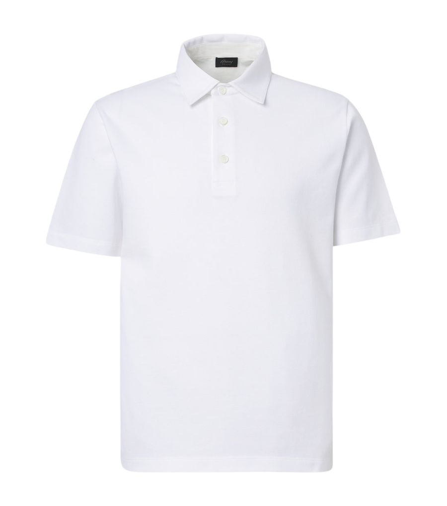 Brioni Cotton piqué polo shirt