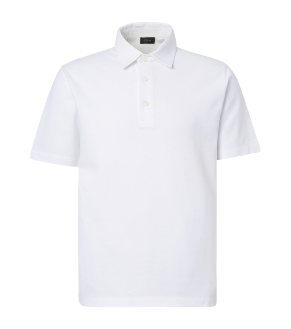 Brioni Cotton piqué polo shirt