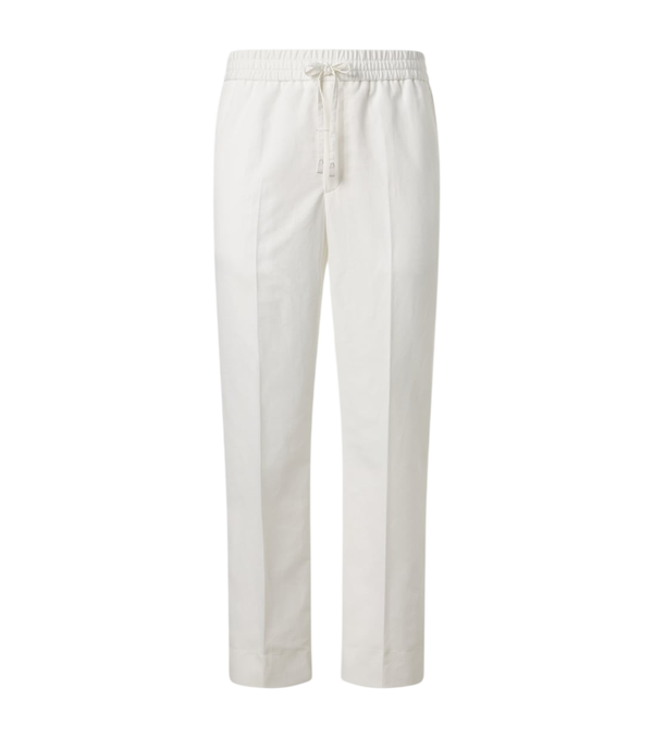 Brioni Linen and cotton straight pants